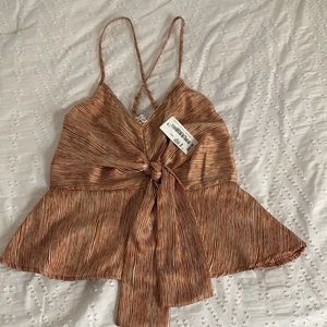 ‼️ NWT Moon River Satin Tank Top‼️